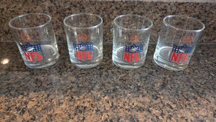 NFL Tumbler Glass - Set of 4