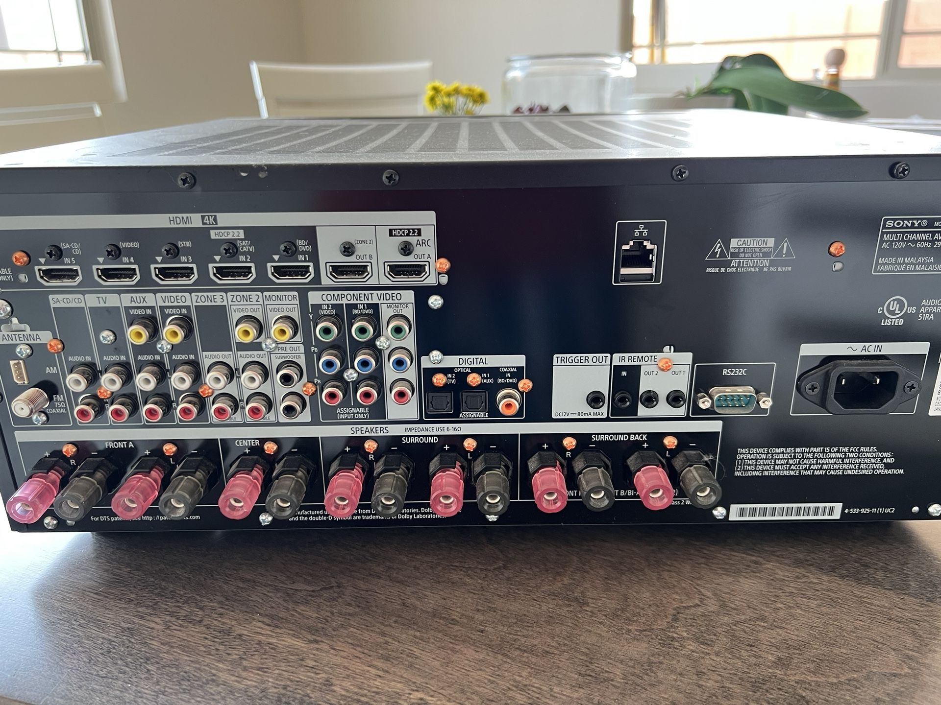 Sony Multi Channel AV Receiver