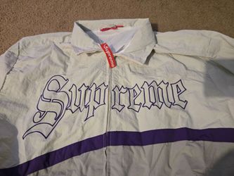 White Supreme jacket size L