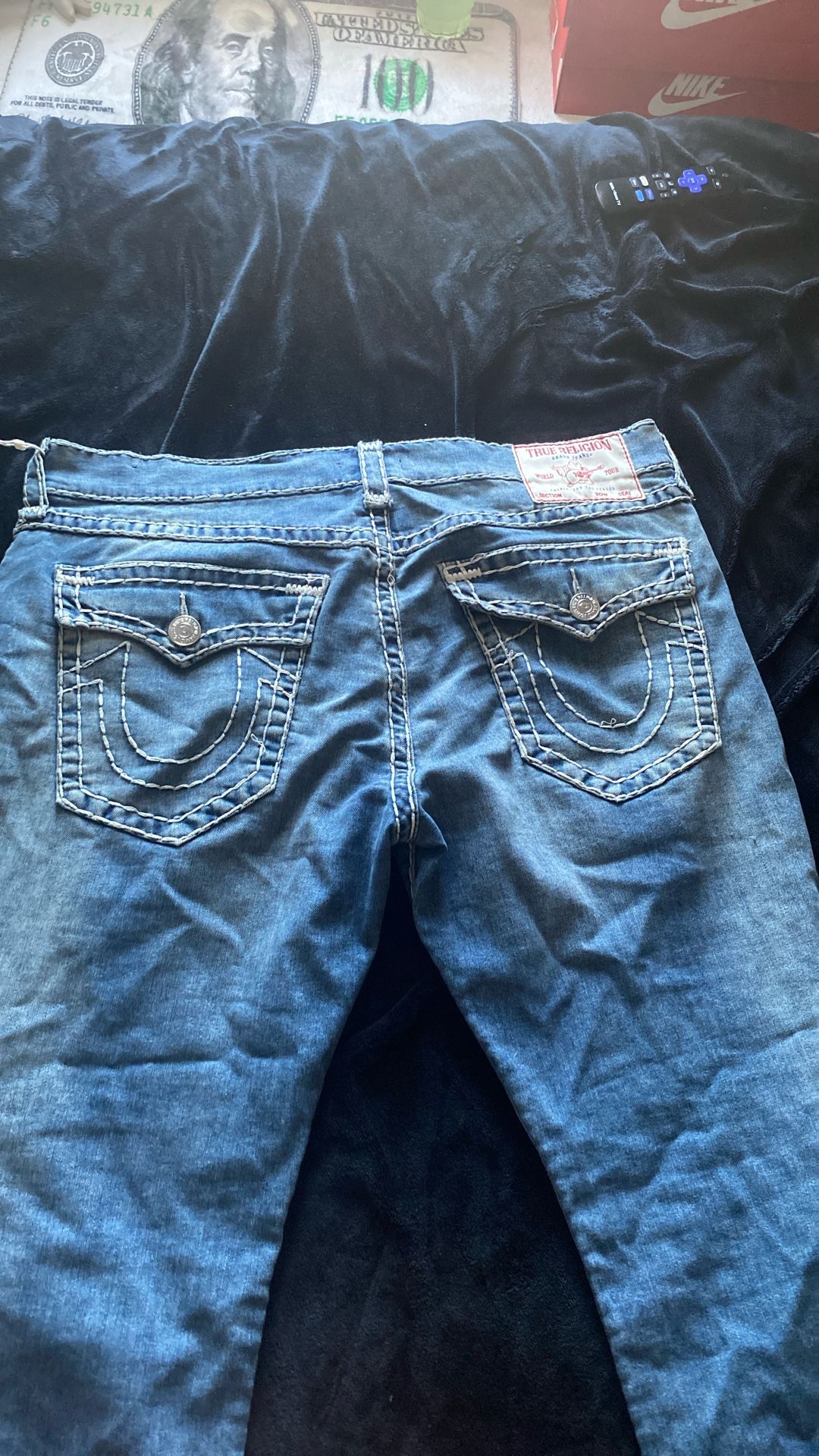 true religion jeans size 40 fit 38 also