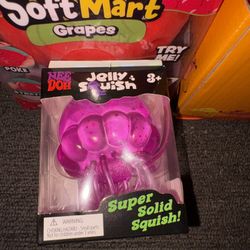 Purple Jelly Fish Squishies 