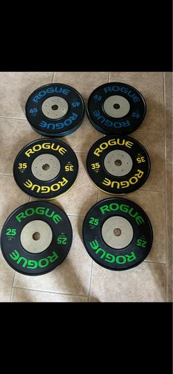 Rogue Olympic training plate 210lbs