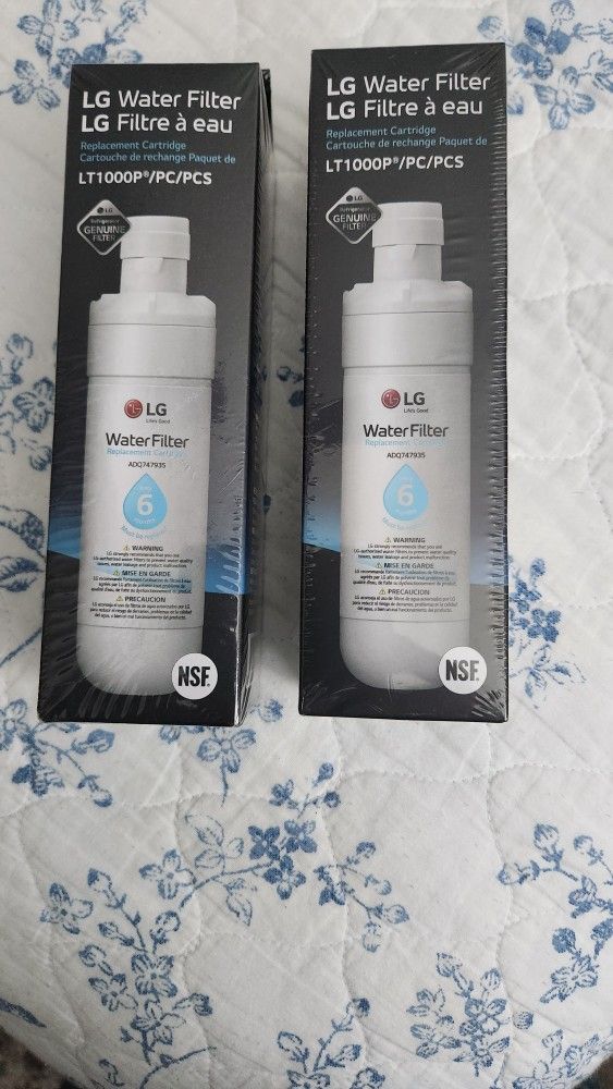 LG Lt1000p/pc/pcs Water Filter Set Of 2
