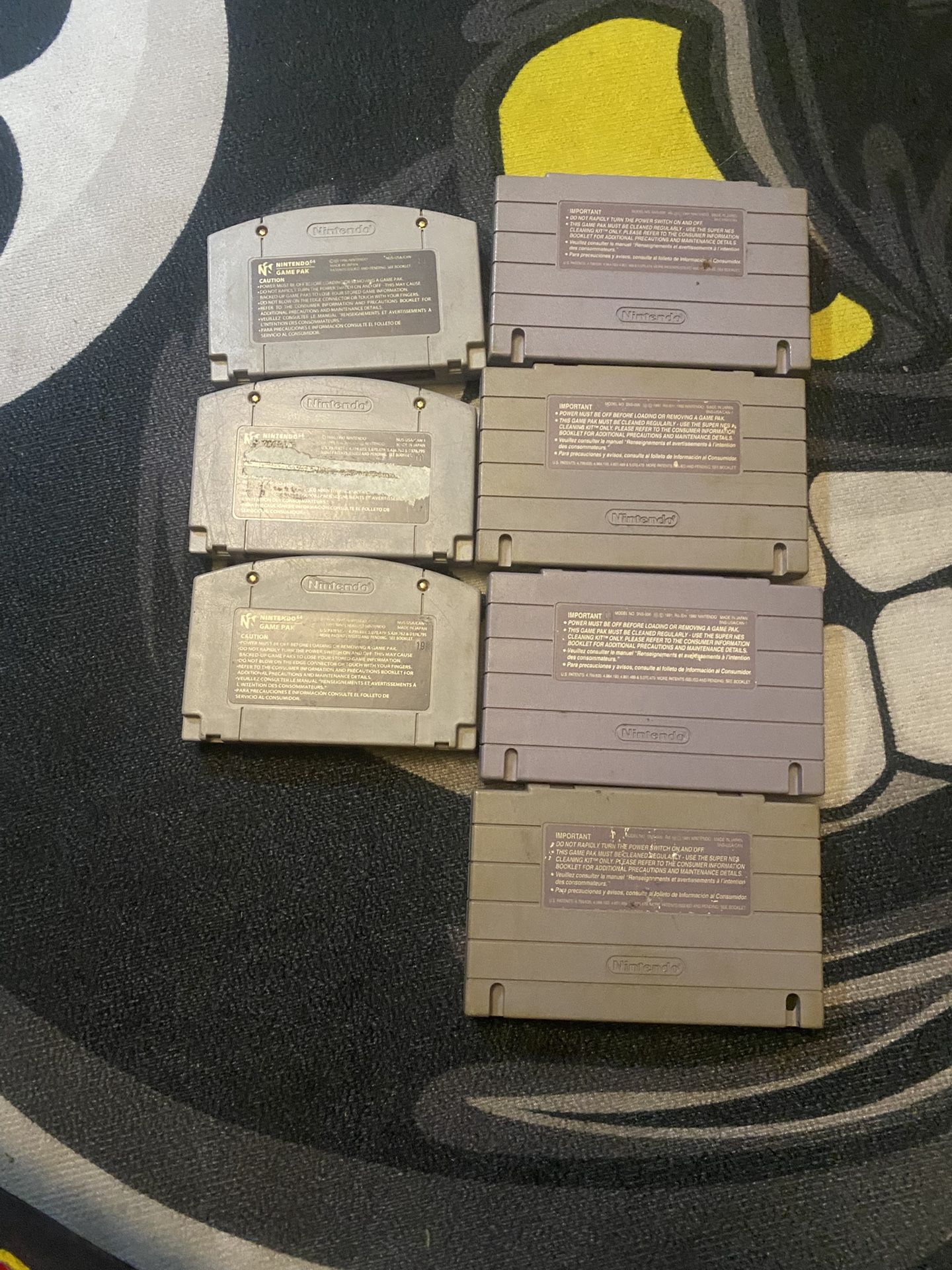 Super Nintendo/64 Games 