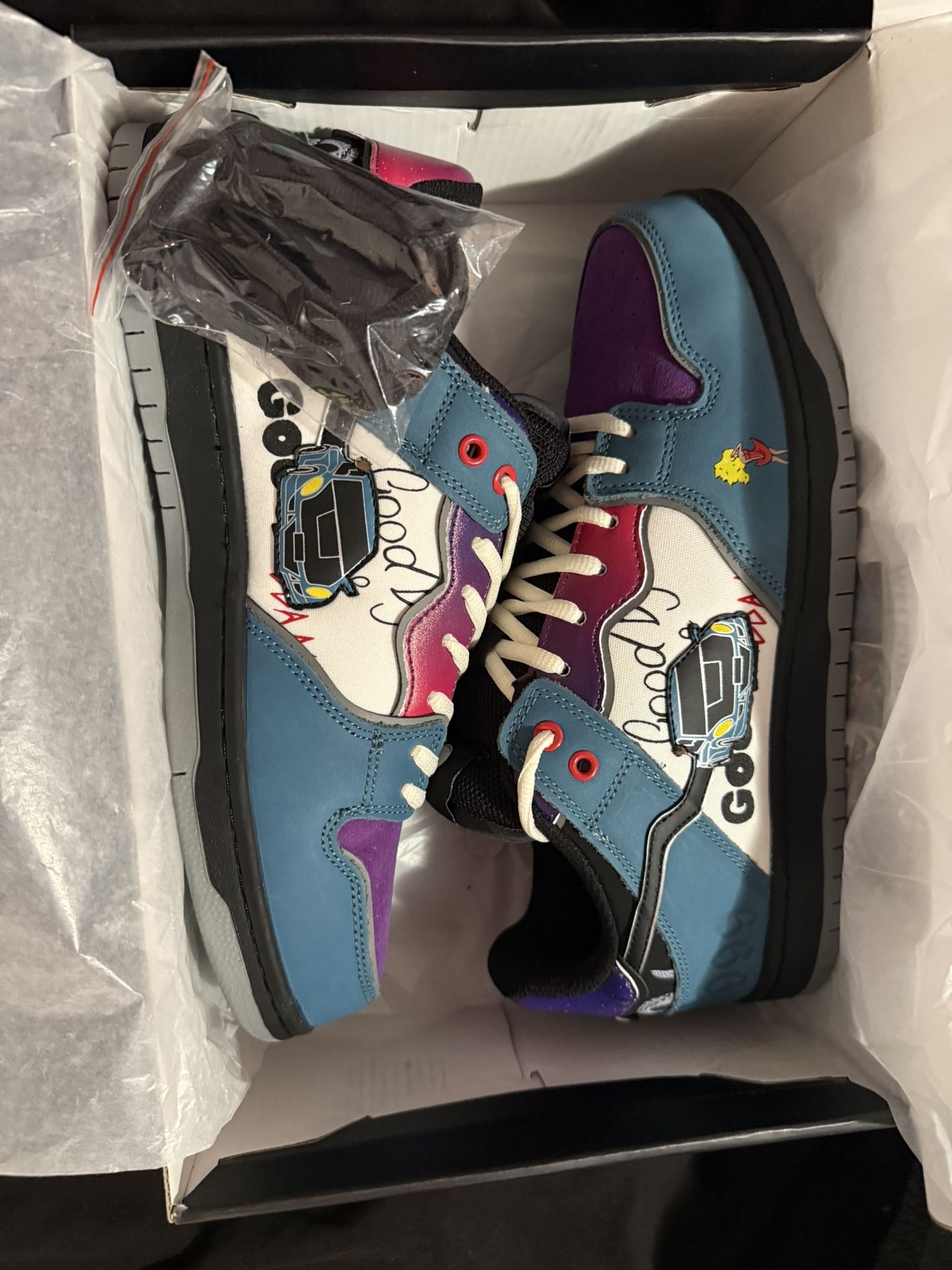 Juice Wrld Custom Shoes Size 10.5 Nike Sb