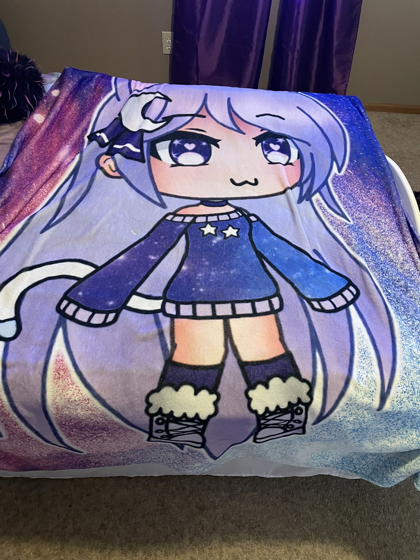 Girls Full Size Blanket