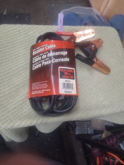 Booster Cable 12 ft 10 Gauge