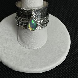 Ethiopian Opal Ring