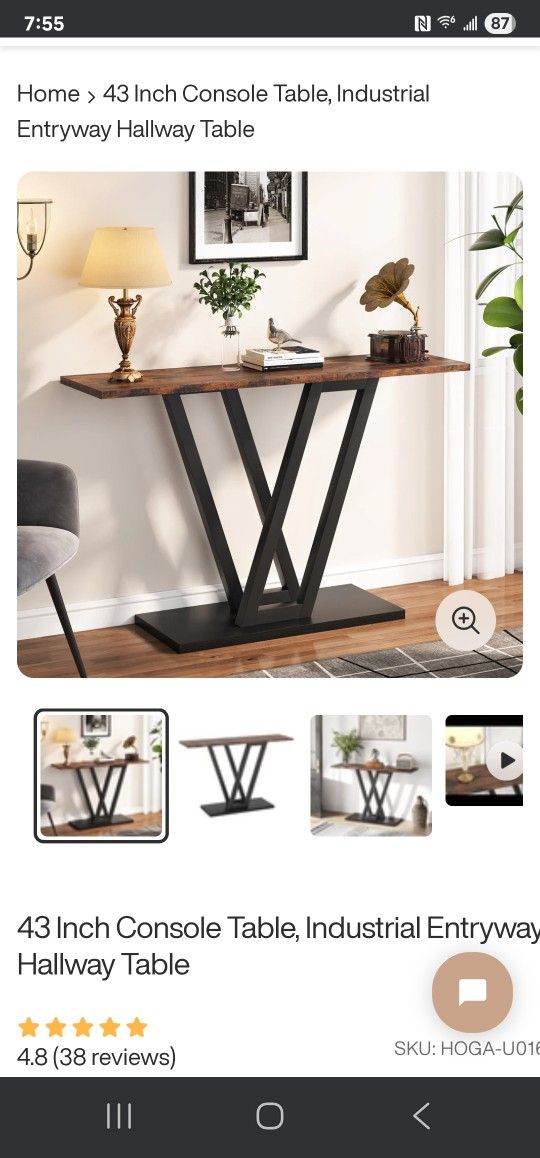 Console Table