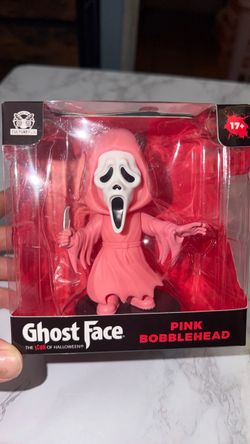 Ghost Face Pink Bobblehead by Culture Fly