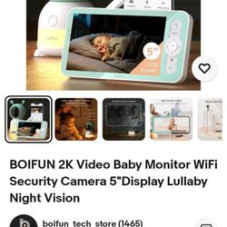 2k smart video baby monitor