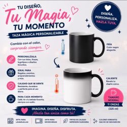 Customizable Color-Changing Magic Mug 11oz
