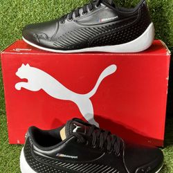 PUMA BMW MMS DRIFT CAT 7S ULTRA ,COLOR BLACK /BLACK, SIZE 7.5 MEN’S , NEW IN BOX 