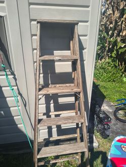 6 foot woods step ladder