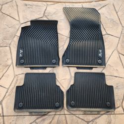 17-22 Audi A4  - Floor Mats Rubber 