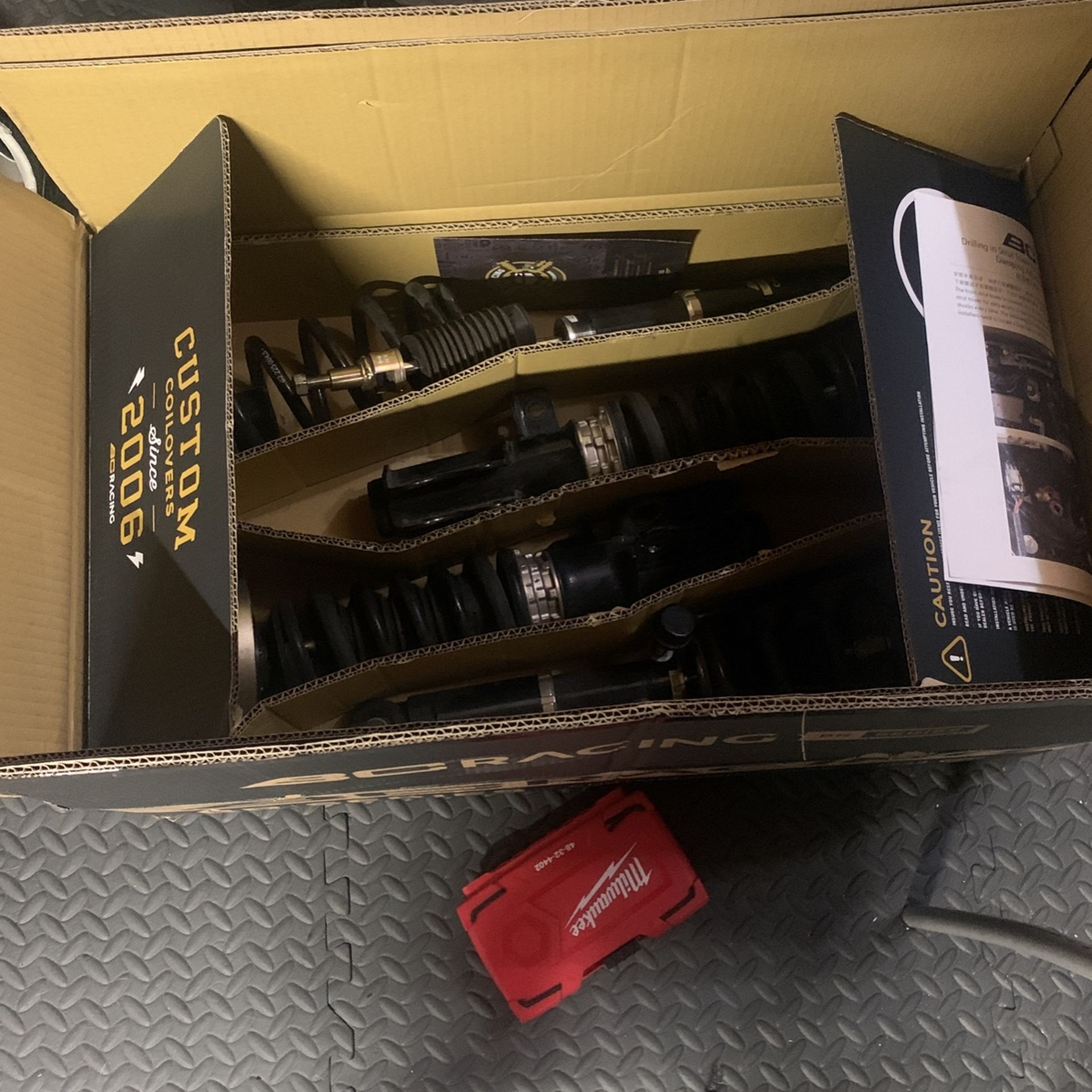 bc racing corolla hatch 19+ coilovers 