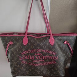 2013 Limited Edition Louis Vuitton Ikat Neverfull 
