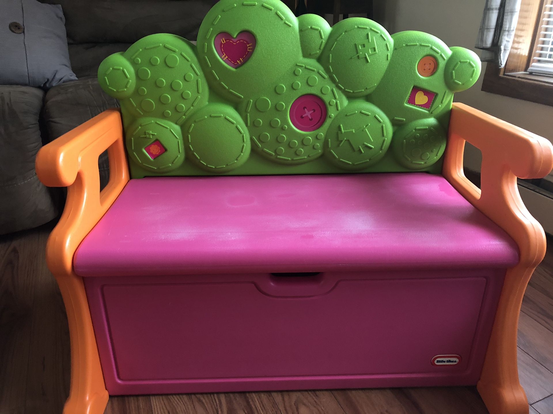 Little Tykes Bench Toy Box