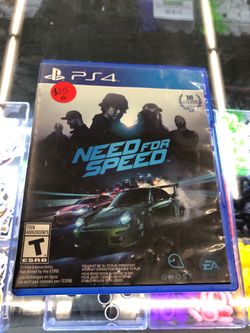 Need for Speed - PS4