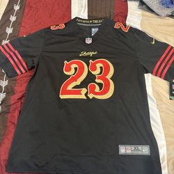 NFL San Francisco 49ers Christian Mccaffrey #23 Rivalry Edition Jersey Size XL