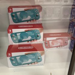 NINTENDO SWITCH LITE’S IN STOCK - BRAND NEW - $100 A MONTH FOR 3 MONTHS - FIRST PAYMENT, NEXT MONTH