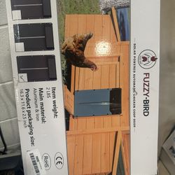 Solar Powered Coop Door- New