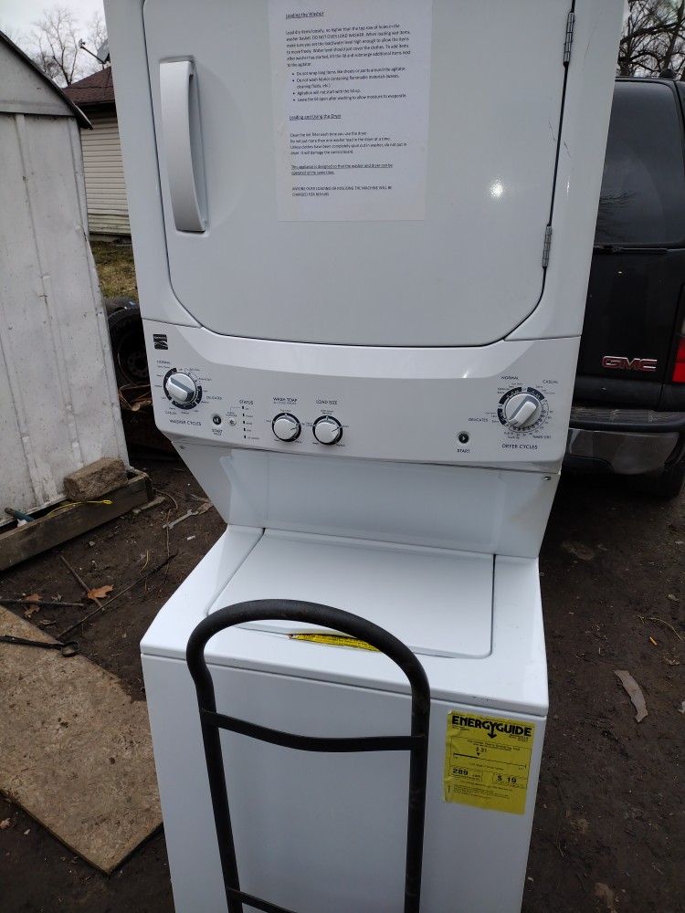 Kenmore Stackable Washer And Dryer for Sale in Indianapolis, IN OfferUp