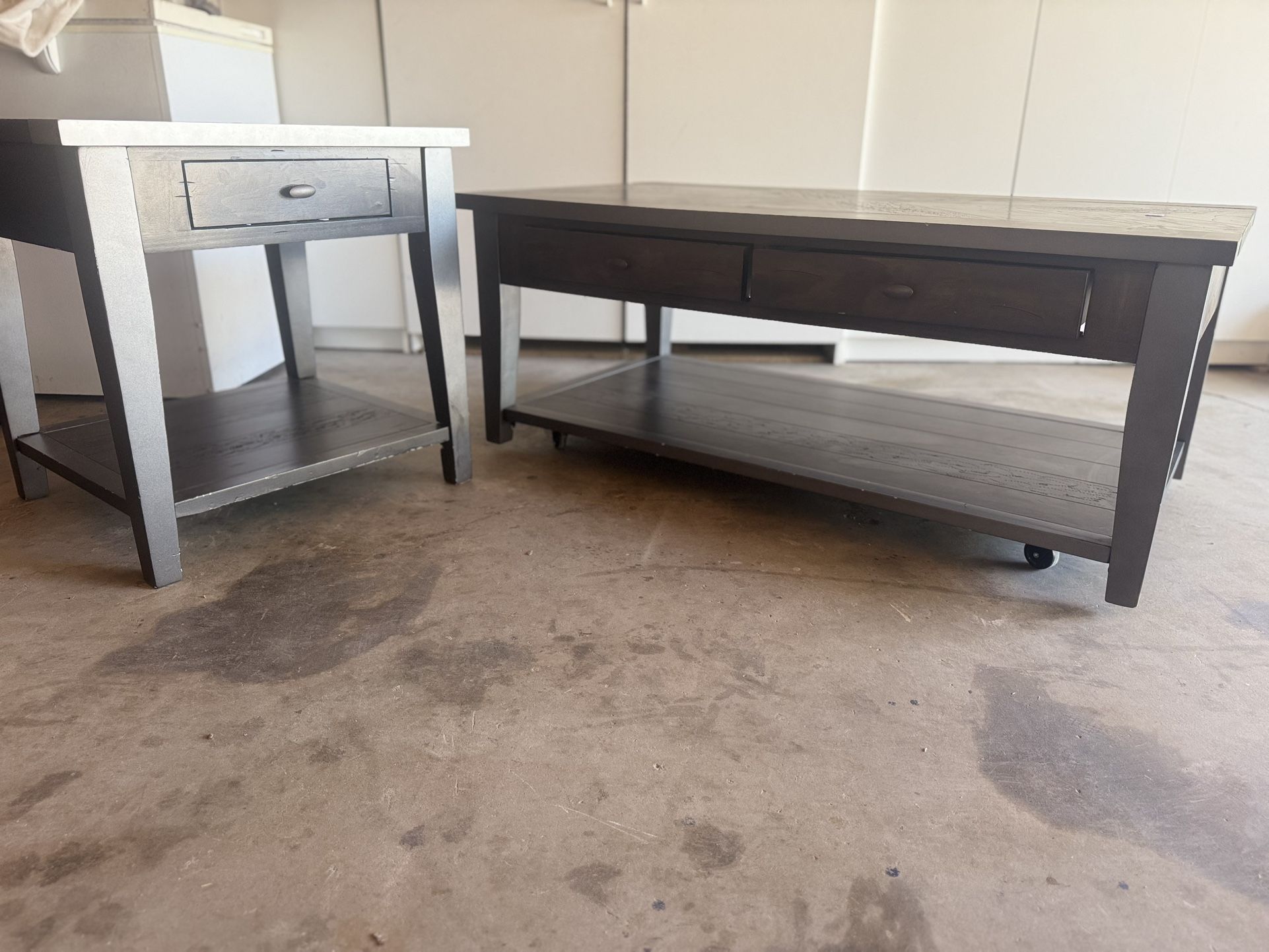 Coffee Table And End Table