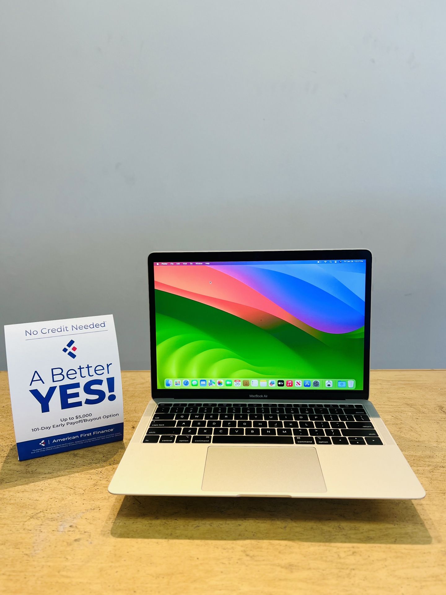 🍎Apple Silver MacBook Air 13”  laptop 🖥️Core i5 ✔️8GB Ram 🔥Warranty Included ✅ finance available $0 down 💰