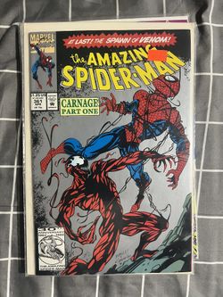 Spiderman Issue 361 - First Appearance Of Carnage
