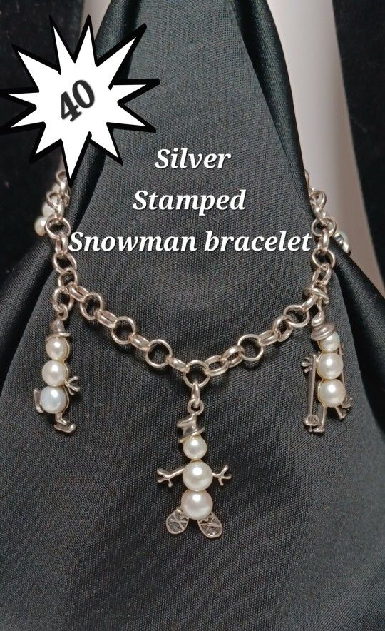 Charm Silver Bracelet