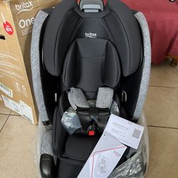 Britax One4Life Slim All-in-One Convertible Car Seat with ClickTight - Raven Black