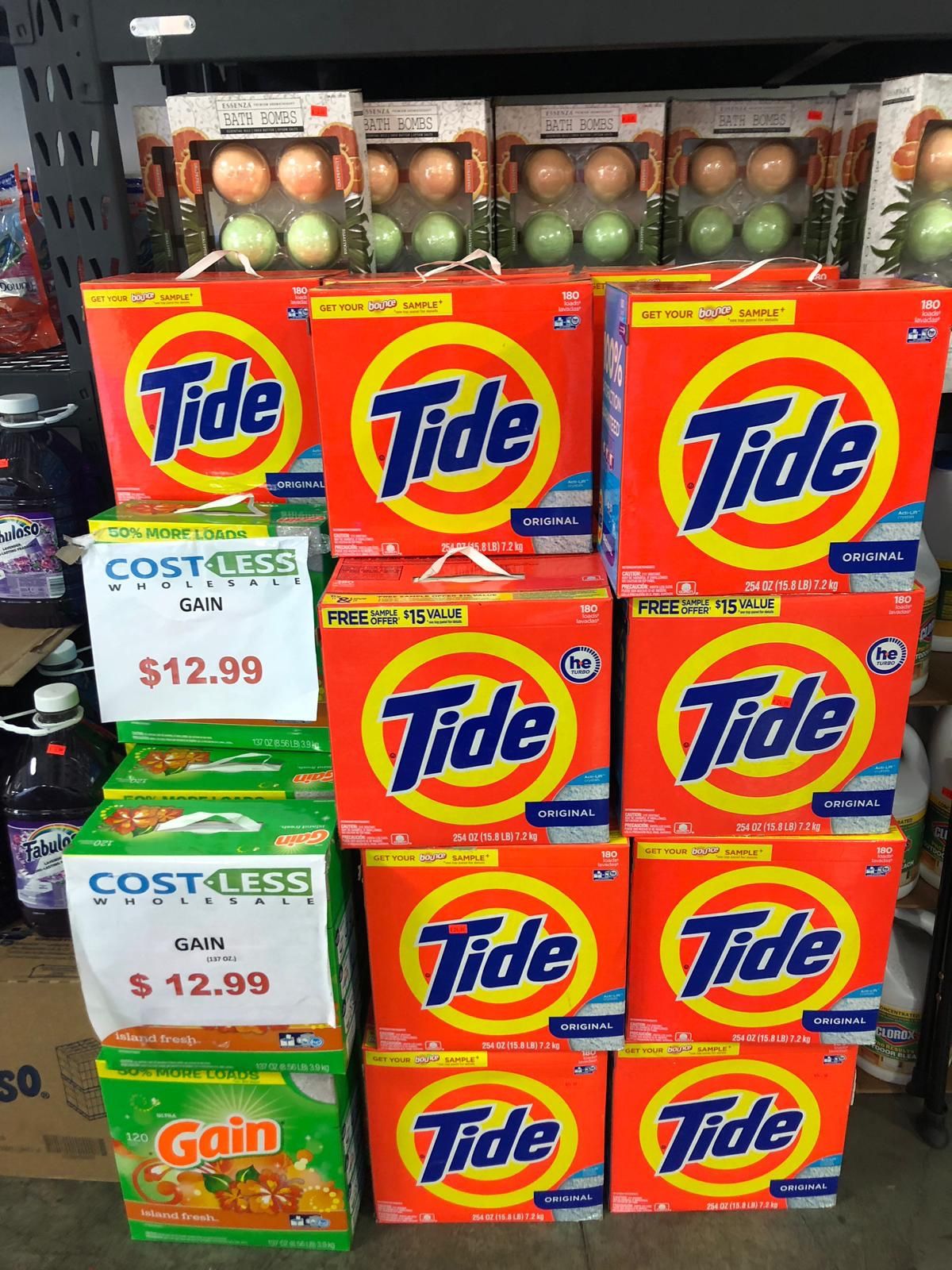 Tide original 180 Loads powder laundry detergent