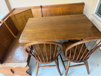 Kitchen table and dresser