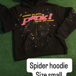 Spider Hoodie Size Small Og Pink Esells_turlock on instagram 