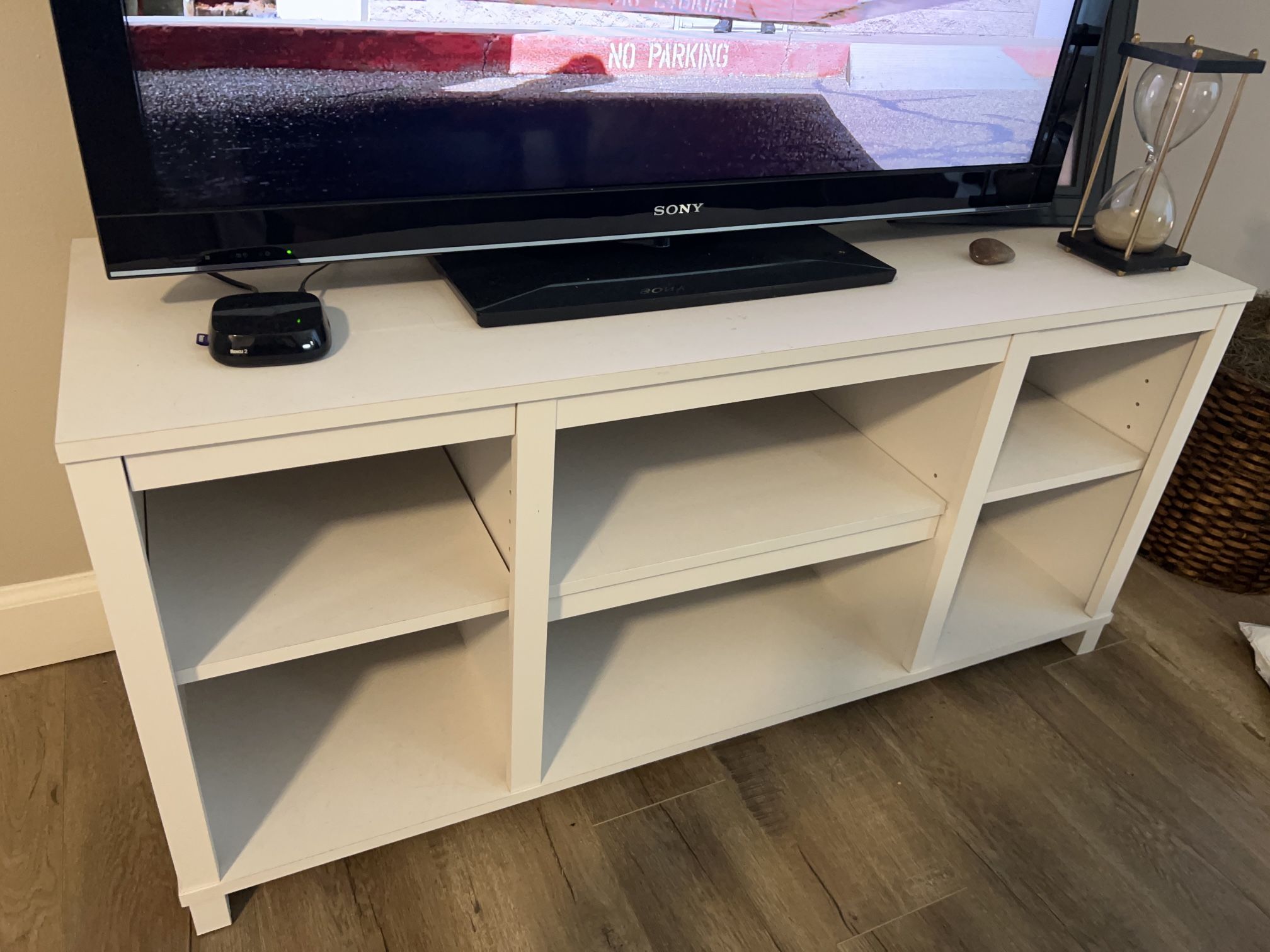 White Tv Desk Stand