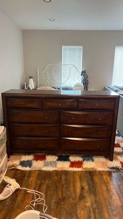 Dark Wood Dresser