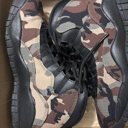 Air Jordan 10 retro woodland camo 9M