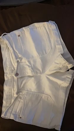White Denim Jean Shorts