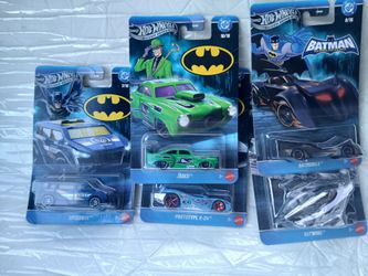 Hot wheels silver series batman edition