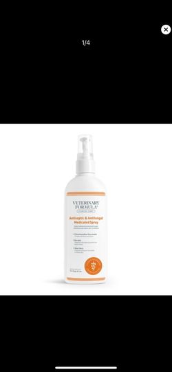 Veterinary Formula Clinical Antiseptic and Antifungal Med Spray, 8 oz 6 Bottles