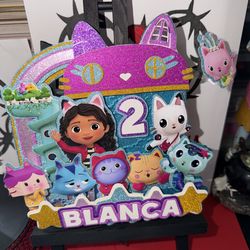 Gabby’s Dollhouse Cake Topper
