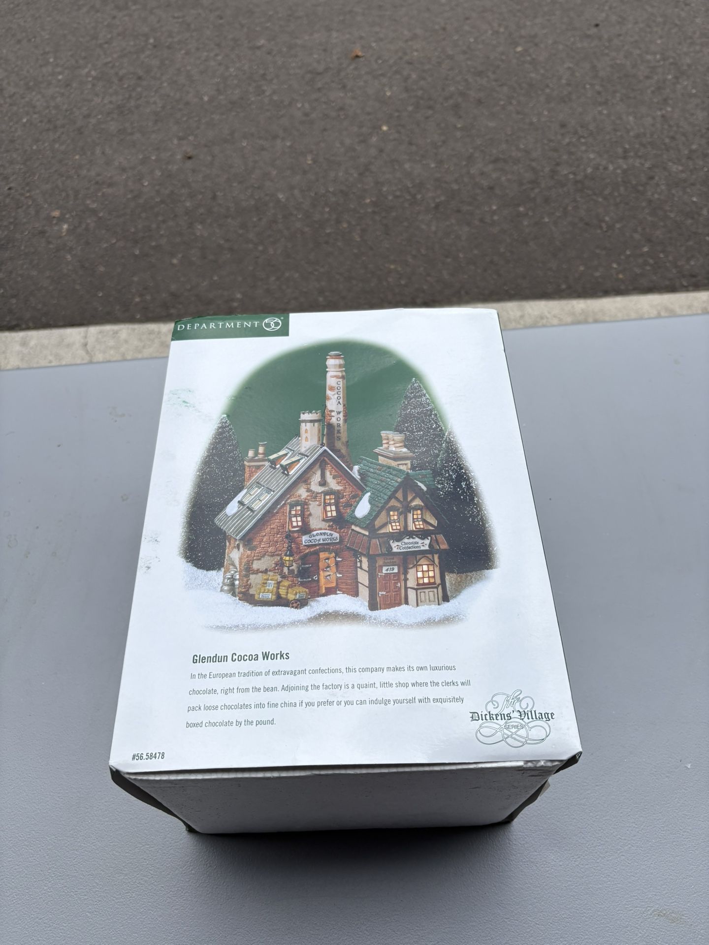 Dept. 56 Glendon Cocoa Works