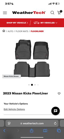 USED Weather Tech Car Mats - Floor Liner