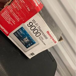 Honeywell wifi thermostat 9000 color touchscreen