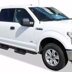 LA Zona Auto Parts 2015 to 2025 Ford F250 F250 F350 F450 F550 Running 6 inch running boards estribo 6 pulgada Crew cab