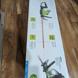 Greenworks 40V 24" Brushless Cordless Hedge Trimmer, Tool Only

