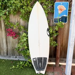 5’6 Sharpeye Modern 2 Surfboard Fish Twin Fin Surf Board (not Channel Islands Lost Rnf 96 Firewire Pyzel Js Rocket Wide Rusty)