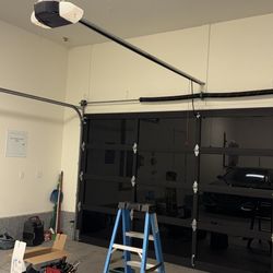 Overhead Garage Door Spring Opener Off Track Replace Adjustment And Parts 