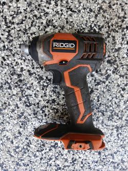 Impact drill Ridgid 18v tool only